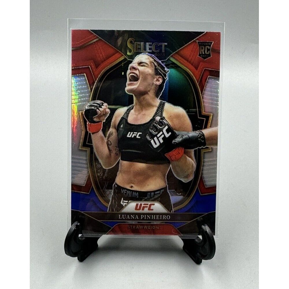 2023 #29 Luana‎ Pinheiro Select UFC Concourse Level Red & Blue  Prizm RC